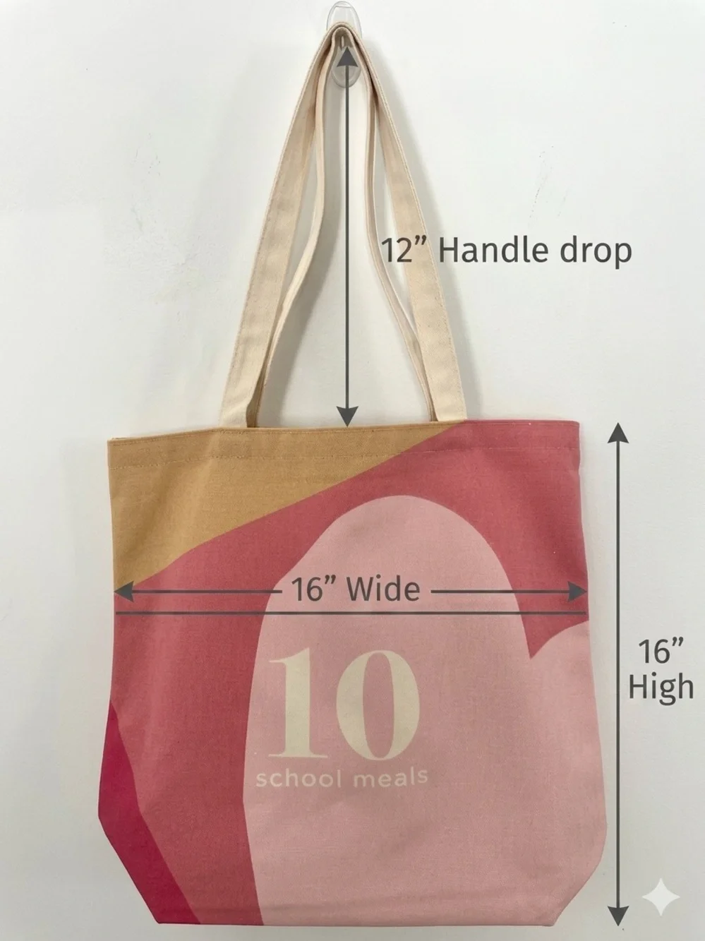 Clarins Pink & Beige Canvas Tote with Assorted Skincare Mini’s Set
